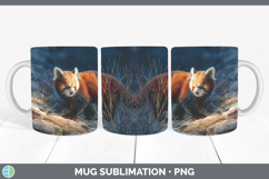 GorgeousSafari Sunset Mug Wrap design.