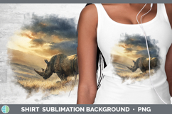 GorgeousSafari Sunset Shirt design.