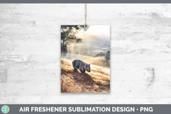 GorgeousSafari Sunset Air Freshener design.