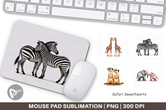 Safari Sweethearts Mouse Pad Product Image 1