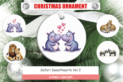 Safari Sweethearts Ornament Product Image 1