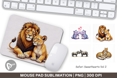 Safari Sweethearts Mouse Pad Product Image 1