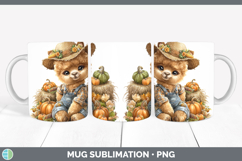 GorgeousSafari Thanksgiving Mug Wrap design.