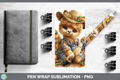 GorgeousSafari Thanksgiving Pen Wrap design.
