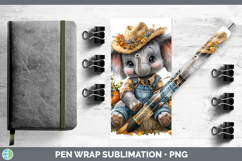 GorgeousSafari Thanksgiving Pen Wrap design.