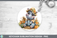 GorgeousSafari Thanksgiving Keychain design.