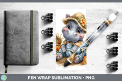 GorgeousSafari Thanksgiving Pen Wrap design.