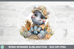 GorgeousSafari Thanksgiving Wind Spinner design.