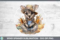 GorgeousSafari Thanksgiving Wind Spinner design.