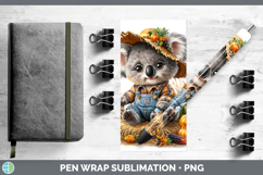 GorgeousSafari Thanksgiving Pen Wrap design.