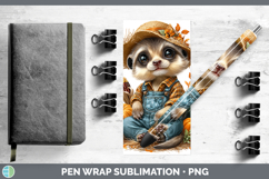 GorgeousSafari Thanksgiving Pen Wrap design.