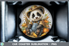 GorgeousSafari Thanksgiving Car Coaster design.