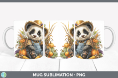 GorgeousSafari Thanksgiving Mug Wrap design.