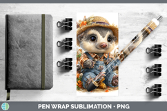 GorgeousSafari Thanksgiving Pen Wrap design.