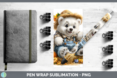 GorgeousSafari Thanksgiving Pen Wrap design.