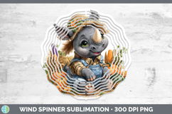 GorgeousSafari Thanksgiving Wind Spinner design.