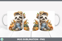 GorgeousSafari Thanksgiving Mug Wrap design.
