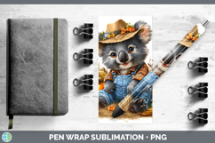 GorgeousSafari Thanksgiving Pen Wrap design.