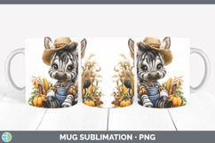 GorgeousSafari Thanksgiving Mug Wrap design.