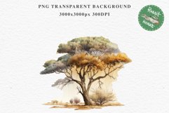 Safari Tree Landscape Savanna Nature Plants Clipart PNG Image Watercolor Transparent Print invitation t-shirt designs sublimation kids printable digital watercolor african landscape, Safari Animals clipart, Savanna Nature, Trees Lake, Plants drawing