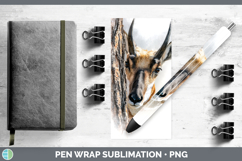 GorgeousSafari Tree Peek Pen Wrap design.