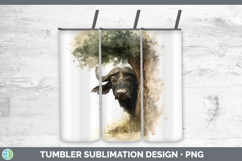 GorgeousSafari Tree Peek Tumbler design.