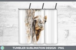 GorgeousSafari Tree Peek Tumbler design.