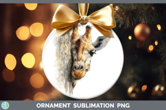 GorgeousSafari Tree Peek Ornament design.