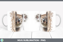 GorgeousSafari Tree Peek Mug Wrap design.
