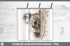 GorgeousSafari Tree Peek Tumbler design.