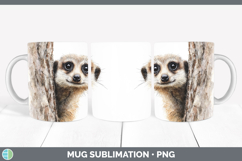 GorgeousSafari Tree Peek Mug Wrap design.