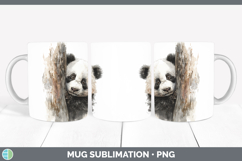 GorgeousSafari Tree Peek Mug Wrap design.