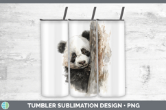 GorgeousSafari Tree Peek Tumbler design.