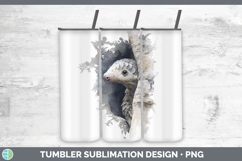 GorgeousSafari Tree Peek Tumbler design.