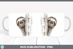 GorgeousSafari Tree Peek Mug Wrap design.
