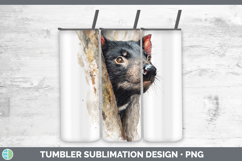 GorgeousSafari Tree Peek Tumbler design.