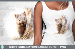 GorgeousSafari Tree Peek Shirt design.