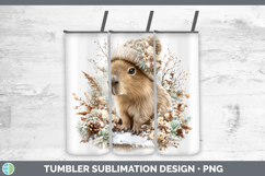 GorgeousSafari Winter Knit Hat Tumbler design.