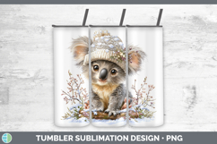 GorgeousSafari Winter Knit Hat Tumbler design.