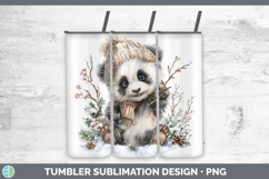 GorgeousSafari Winter Knit Hat Tumbler design.