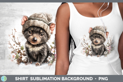 GorgeousSafari Winter Knit Hat Shirt design.