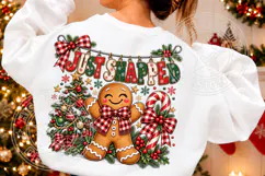 Safety Pin Just Snapped Gingerbread Christmas Png Product Image 2