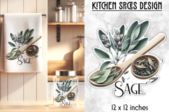 Kitchen Spices Stickers Bundle, Botanical Herbs and Spices Product Image 23