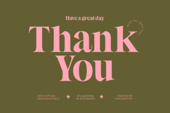 Sagira Beverly - Bold Tall Serif Font Product Image 15