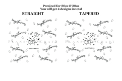 Sagitarius zodiac skinny tumbler sublimation wrap with high resolution and transparant background are for 20oz and 30oz skinny tumbler