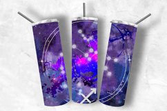 Sagittarius Zodiac Signs Tumbler Sublimation Design 20oz Product Image 1