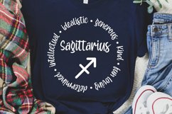 Sagittarius SVG, Zodiac SVG, Zodiac Signs Clipart SVG Product Image 1