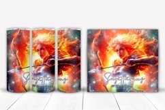 Sagittarius Zodiac Sign Tumbler Wrap Sublimation 20 oz Product Image 3