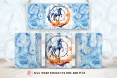 Zodiac Mug Wrap Sublimation Designs, Sagittarius Mug, Sagittarius Png