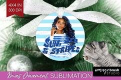 Sailor Girl Nautical Ornament PNG Sea Quotes PNG Sublimation Product Image 1